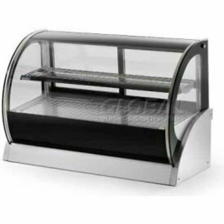 VOLLRATH CO Vollrath® Display Cabinet, 40856, 48" Curved Glass, Heated 40856